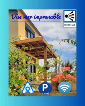 NEW Joli Studio avec Vue mer imprenable - wifi